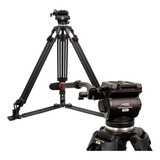 Tripé Hidráulico Atacama Profissional 10kg Filmagem Estúdio
