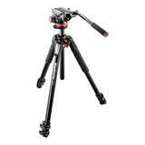 Tripé Manfrotto Mvh502ah + Mt055xpro3 Profissional Vídeo