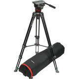 Tripé Manfrotto Mvk502am Com Cabeça Hidráulica Mvh502a