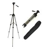 Tripé Para Câmera Greika Tripe 138 Greika W-f 3710 Para Cameras E Leds Smart, Suportes E Estabilizadores, Tripés Para Câmeras Prateado De 138cm De Diâmetro