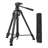 Tripé Para Fimadora Camera Sony Cannon 1,40m Compatível