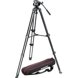 Tripé Profissional Manfrotto Mvk500am Video Mvk 500 Am Cor Preto 