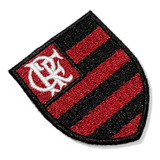 Trj099 Time Futebol Flamengo Patch Bordado Termo Adesivo