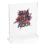  Troféu Em Acrilico Personalizado 10x15cm