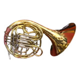 Trompa Dupla Afinação Gewa Winds Fa/sib Dourada