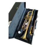 Trompete Eagle Tr504 Em Sib Laqueado Novo Estojo Extra Luxo