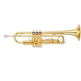Trompete Yamaha Ytr 3335 Sib Laqueado/dourado Novo + Estojo.