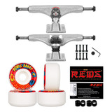 Truck Crail 149mm Hi + Moska 58mm + Redbones + Parafuso 10mm