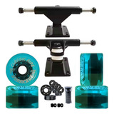 Truck Mini Cruiser 81mm Slalon Com Rodas 65mm E Rolamentos