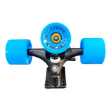 Truck Simulador Skate Dianteiro E Traseiro + Rodas Importada