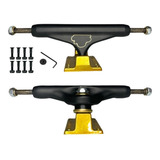 Truck Stronger 139mm Black/ Gold Vazado Street + Paraf. Base