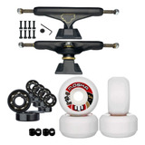 Truck Stronger 149mm Vazado + Roda Moska E Rolamentos 