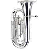 Tuba Besson 1087 Be1087-2-0 Bbb 3 Pistos Silver (prateada)