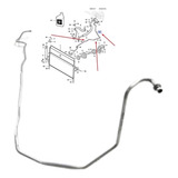 Tubo Condensador Ao Evaporador S10 Nova 2014 / 2023 Original