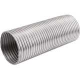 Tubo Extensivo Aluminio 127mm 1m Exaustor Coifa Aquecedor*