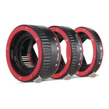 Tubo Extensor Macro Canon Autofoco Af Ef-s Rosca De Metal
