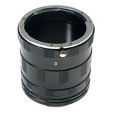 Tubo Extensor Variavel Macro Fotografia Cameras Nikon - P43