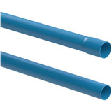 Tubo Irrigação Azul 100mm - Pn 80 Luperplas - 5 Peças