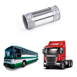 Tubo Motor Flexível Scania R 420 Original 1753639 Inóx 320mm