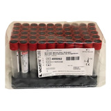 Tubo Tampa Vermelho 9ml Coleta Prp I-prf Ativador Coagulo 50