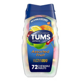 Tums Antacid Ultra Strength 1000 - 72 Pastilhas Mastigáveis