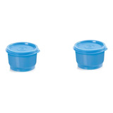 Tupperware Potinho 140ml Azul 2 Unidades