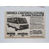 Turiscar Bambino, Brilhante - Propaganda Antiga Motorhome
