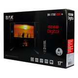 Tv De 17 Bak Bk-1750isdbt Com Tela Led Hd 127/220v - Preto