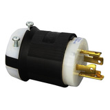 Twist-lock Plug Macho Hubbell Hbl2721 Ac Nema L15-30 # 