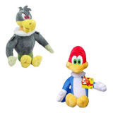 Ty Beanie Babies - Kit 2 Pelúcias Pica Pau E Zeca Urubu
