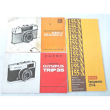 Um Antigo Manual De Máquina Fotográfica Olympus Kodak