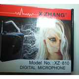  Um X Zhang Model No.:xz 810 Digital Microphone Pouco Uso