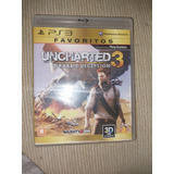 Uncharted 3 Versão Favoritos Ps3
