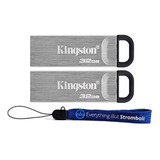  Unidade Flash Kingston De 32 Gb Datatraveler Kyson (pacote 