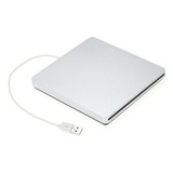 Unidade Óptica Slim Usb Portable Drive Rom Dvd 2.0 Ultra