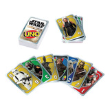 Uno Mandalorian, Jogo De Cartas, Emoção Galáctica, Jogo De Tabuleiro Familiar, 7 Anos Ou Mais