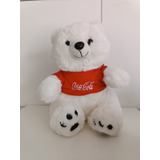 Urso Branco Com Camisa Da Coca Cola M