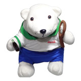 Urso De Pelúcia - Esporte Tênis - Coca Cola