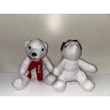 Urso Polar Coca Cola Cachecol/proteto Ouvindo 18 Cm Usado