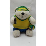 Urso Polar Coca Cola Vôlei De Praia De Pelúcia.