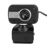 Usb Com Mic 12mp Hd Câmera Web Cam 360 Para Tela Lcd Laptop 