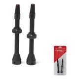 Válvula Bico Tubeless Absolute 60mm High Flow Furo Lateral