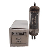 Valvula Eletronica Miniwatt Hl94 = 30a5 Nova