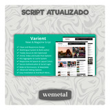 Varient: Script Completo Para Sites De Notícias E Revistas
