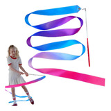 Varinha De Fita Giratória Gym Tape Dance Ribbons