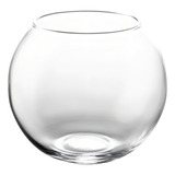  Vaso Aquário Redondo Decoração Vidro Terrário 2,2l