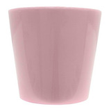 Vaso Cachepô Cerâmica Rosa D17 A16 Decora Flores Orquídeas