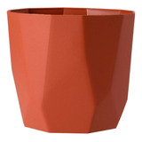 Vaso Cachepot Diamante Terracota 16x15 West Garden