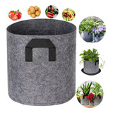 Vaso De Feltro 55 Litros Cultivo De Plantas Tomate Growbag