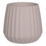 Vaso De Planta Cachepot Wave 37cm Branco Antigo